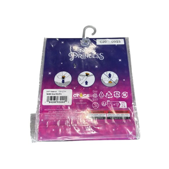 Disney Princess Crocs Jibbitz Shoe Charms 5-Pack Featuring Evil Queen & Snow Whi - Picture 2 of 2